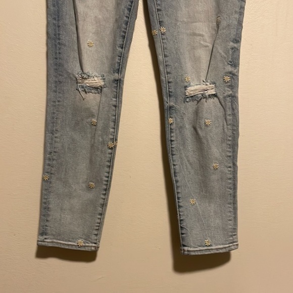 Driftwood Gizelle Jeans Women’s Size 27 Dizzy Daisy Floral Embroidered - Picture 4 of 7